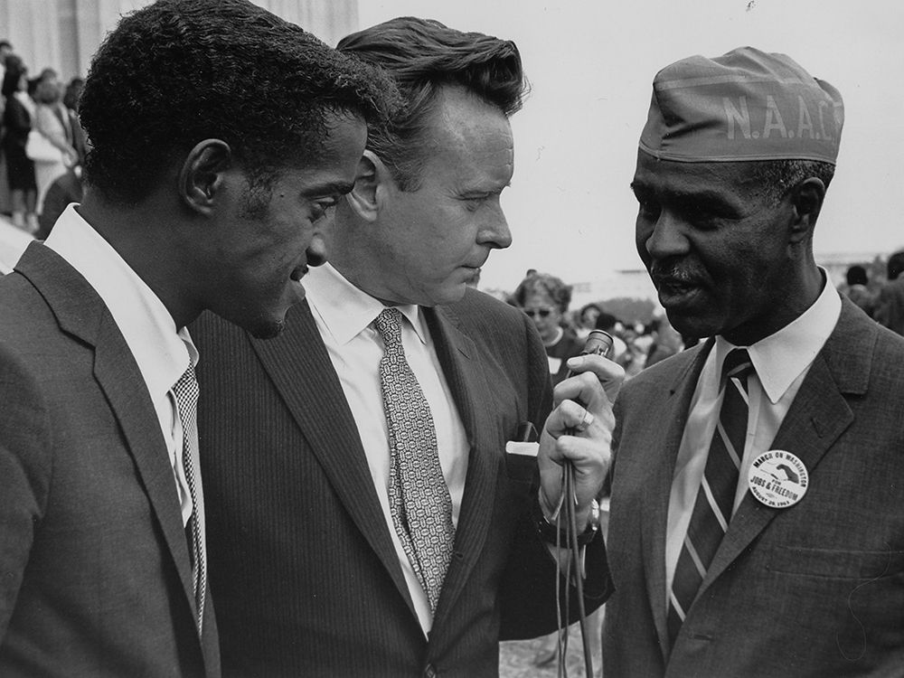 Civil RightsÂ MarchÂ onÂ Washington-D.C. Sammy Davis-Jr.-actor