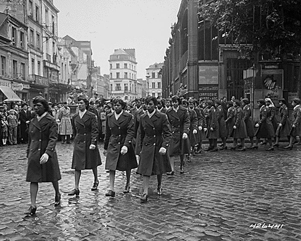 WWII Members of the 6888th Central Postal Directory Battalion