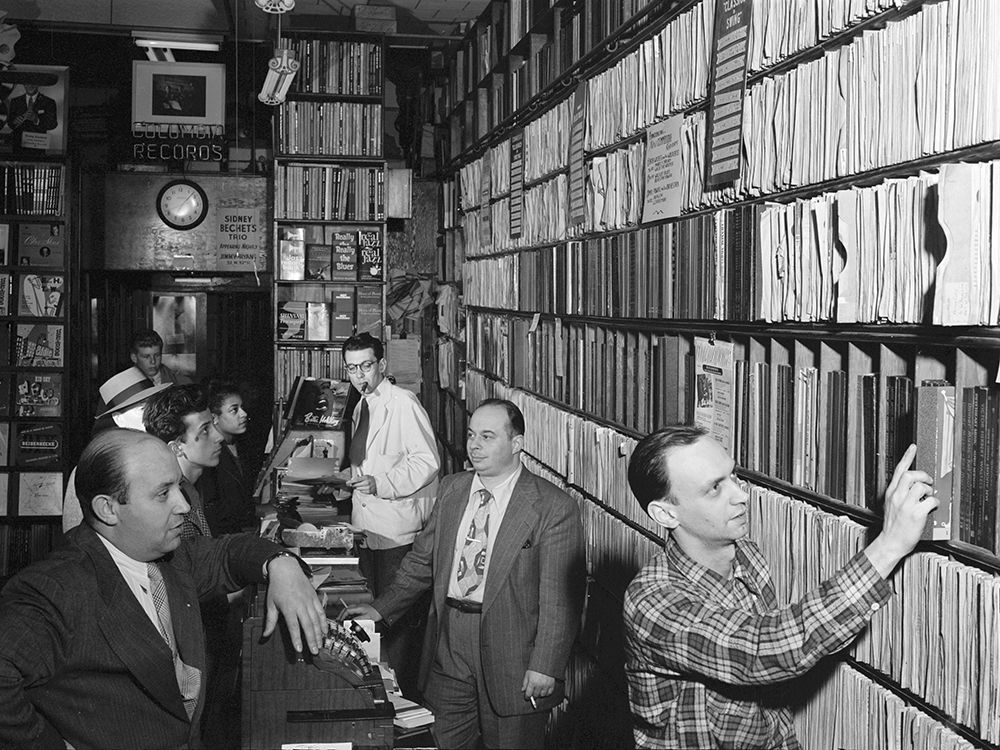 Commodore Record Shop-New York 1947