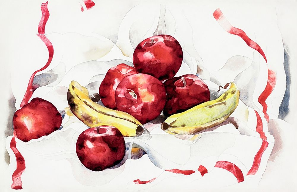 Still Life with Apples and Bananas