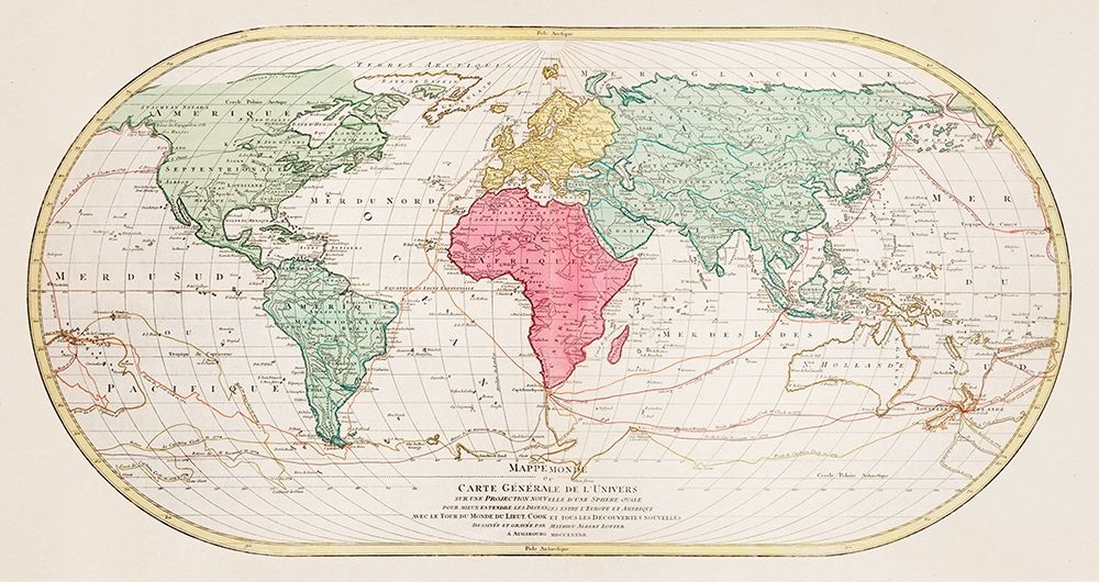 World Map or General Map of the Universe