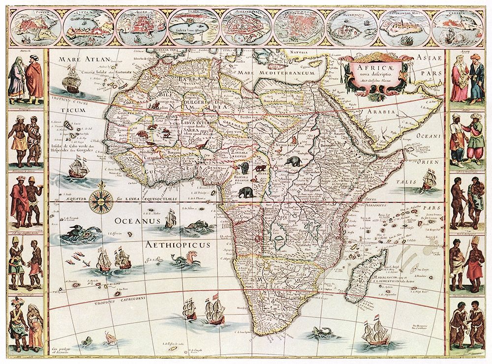 Africae nova descriptio 1690