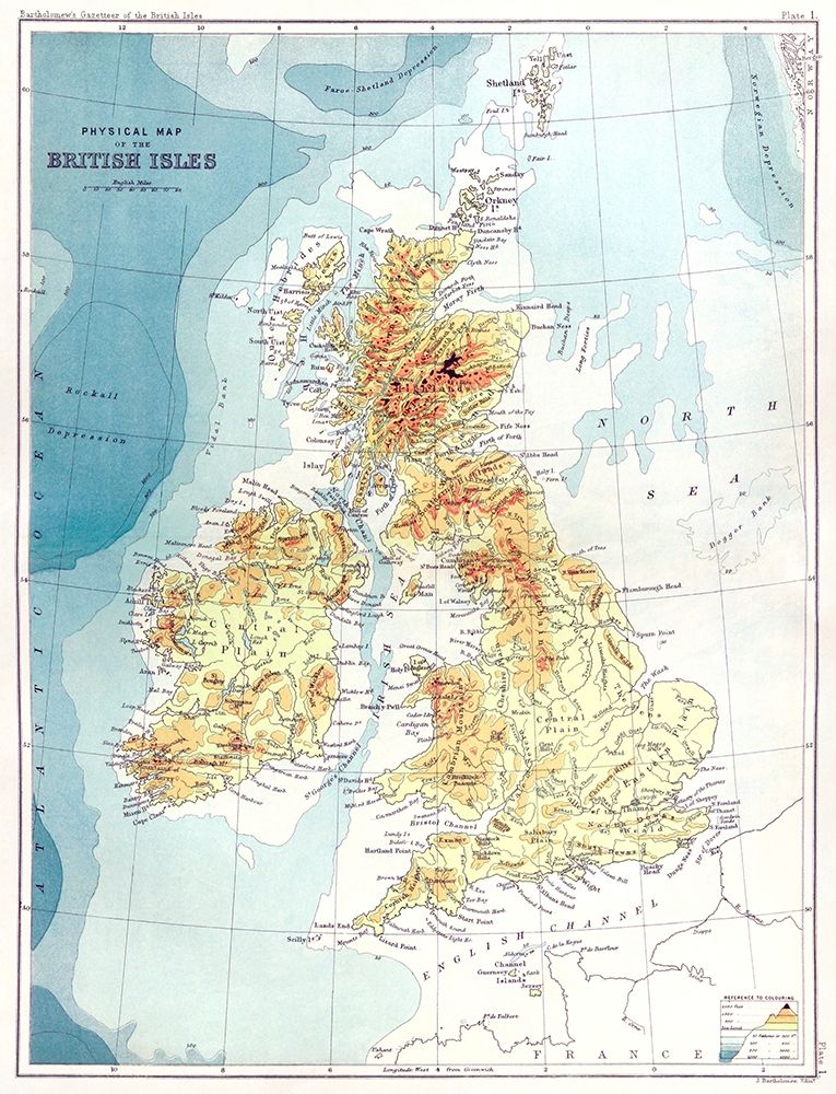 Gazetteer of the British Isles-statistical and topographical 1887