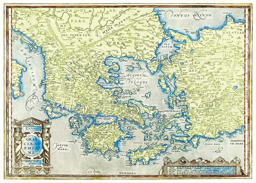 Map of Greece