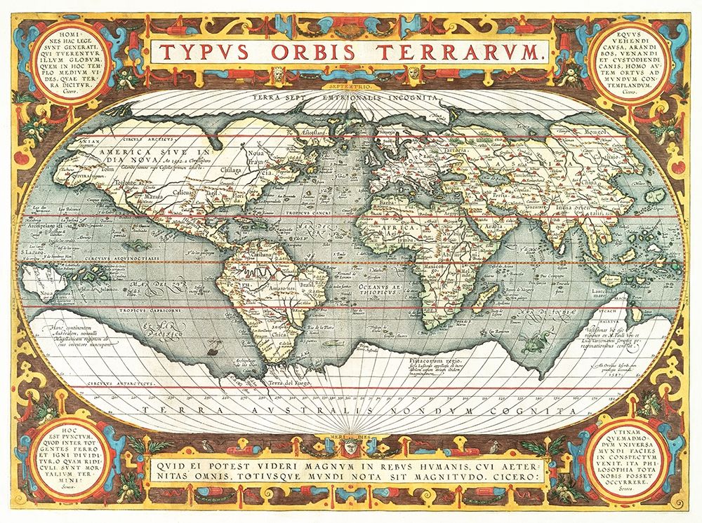 Typus orbis terrarum 1587