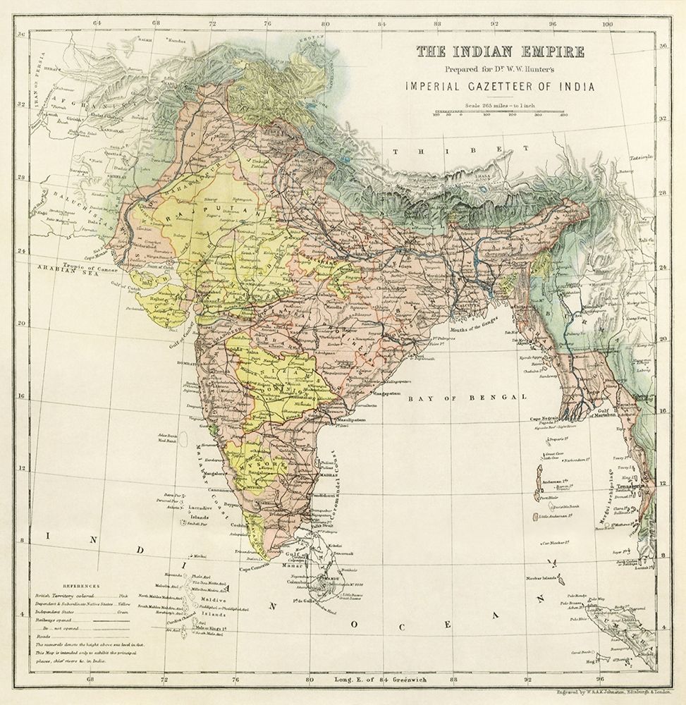 Second Edition of The Imperial Gazetteer of India 1885