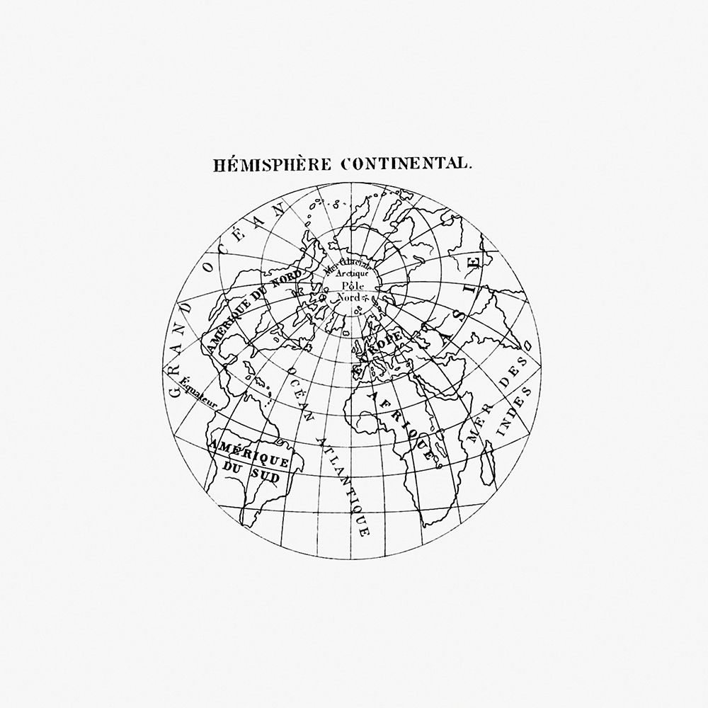 World atlas from Voyeurs Checklist 1881