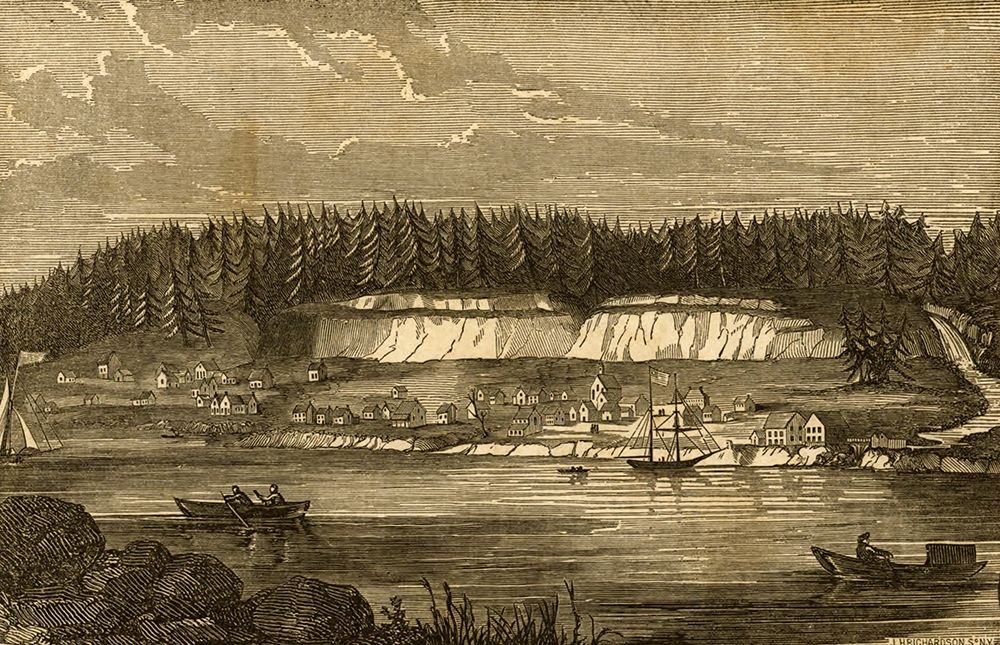 Oregon City-Oregon 1850