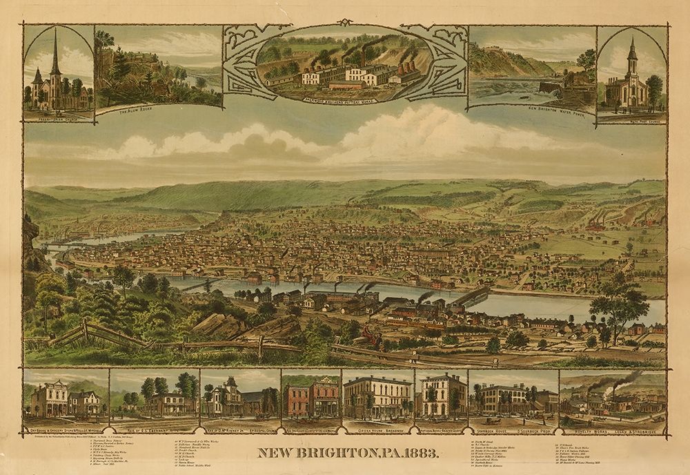 New Brighton-Pennsylvania 1883