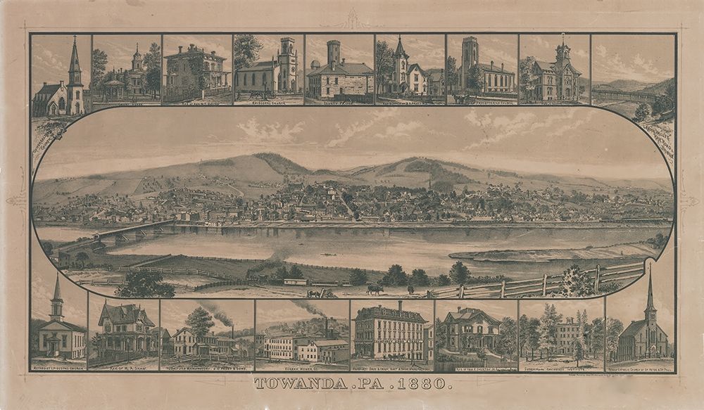 Towanda-Pennsylvania 1880