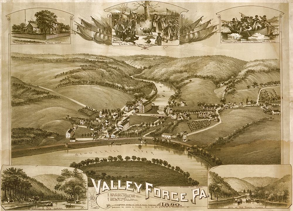Valley Forge Pa 1890