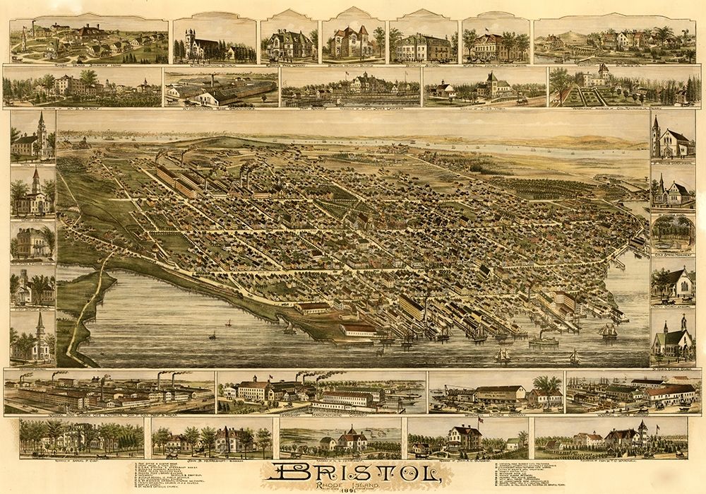 Bristol Rhode Island 1891