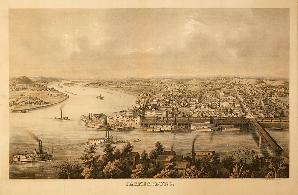 Parkersburg West Virginia 1861