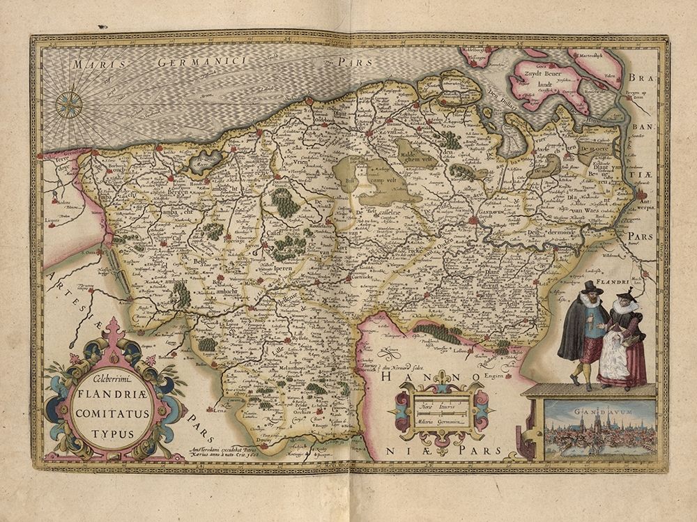 Flanders Belgium Map