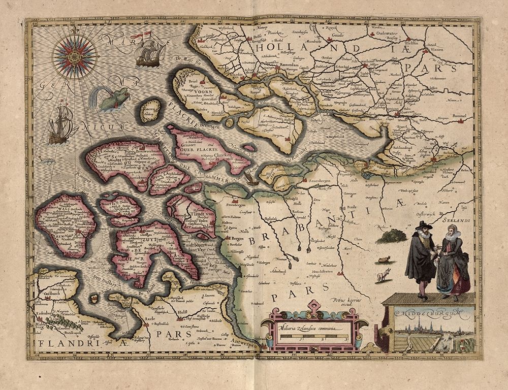 Map of Holland