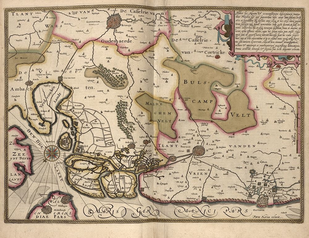 Netherlands Map Zeeland
