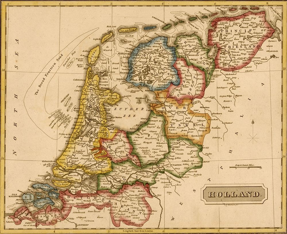 Holland Netherlands 1817