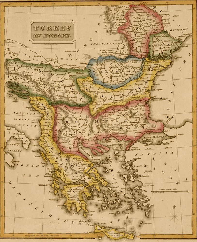 Turkey Greece 1817