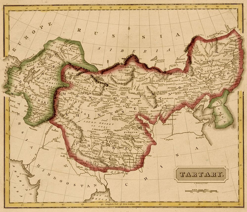 Tartary Mongolia 1817