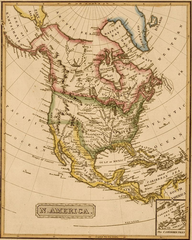 North America 1817