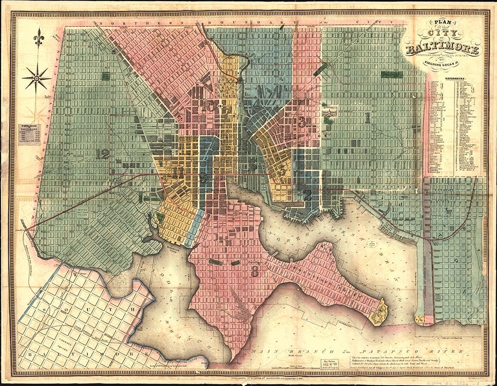 Baltimore Maryland 1836