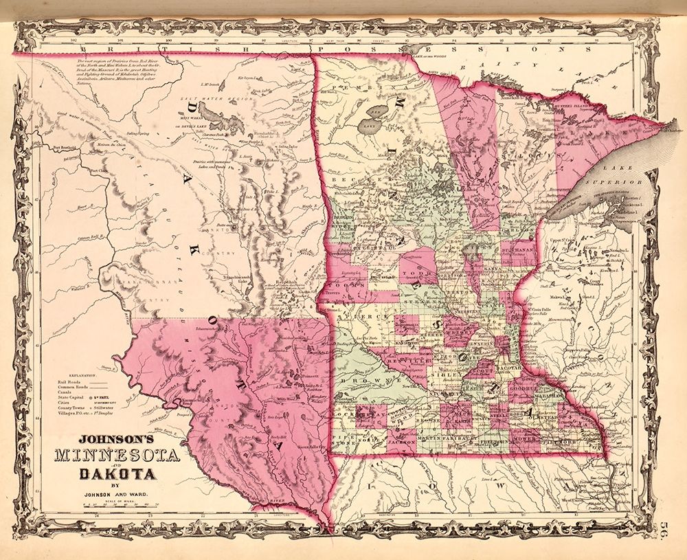 Minnesota and Dakota 1862