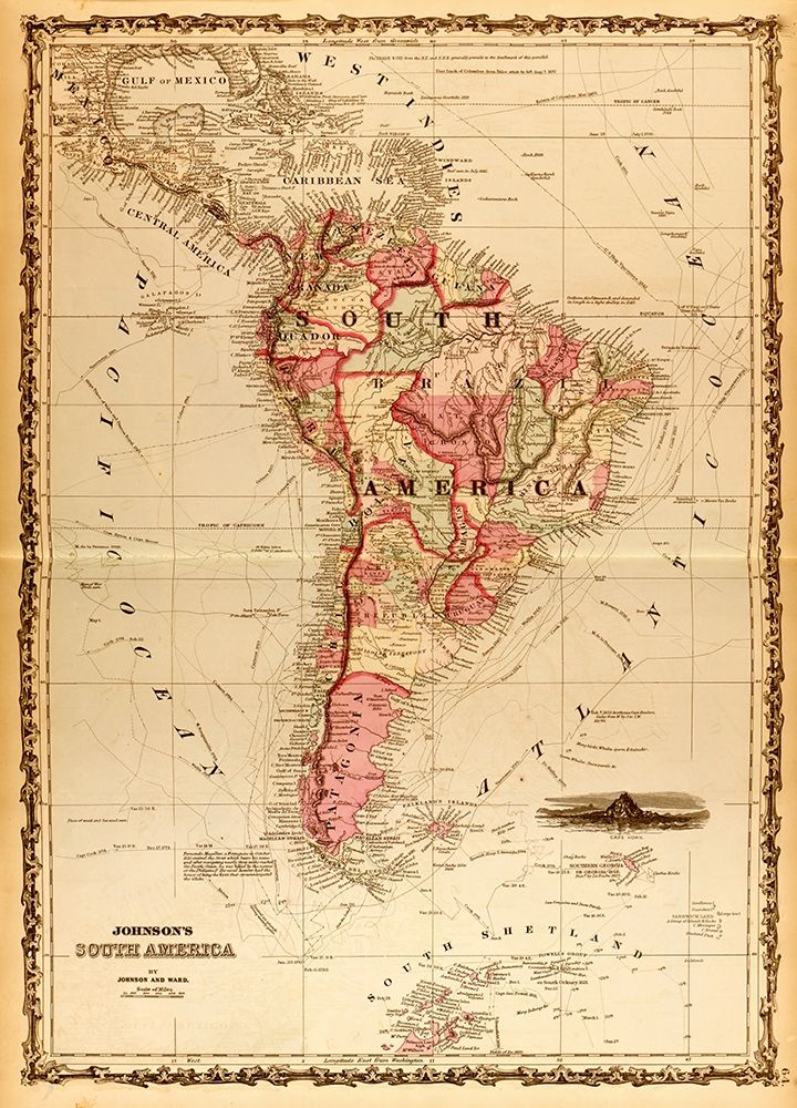 South America 1862
