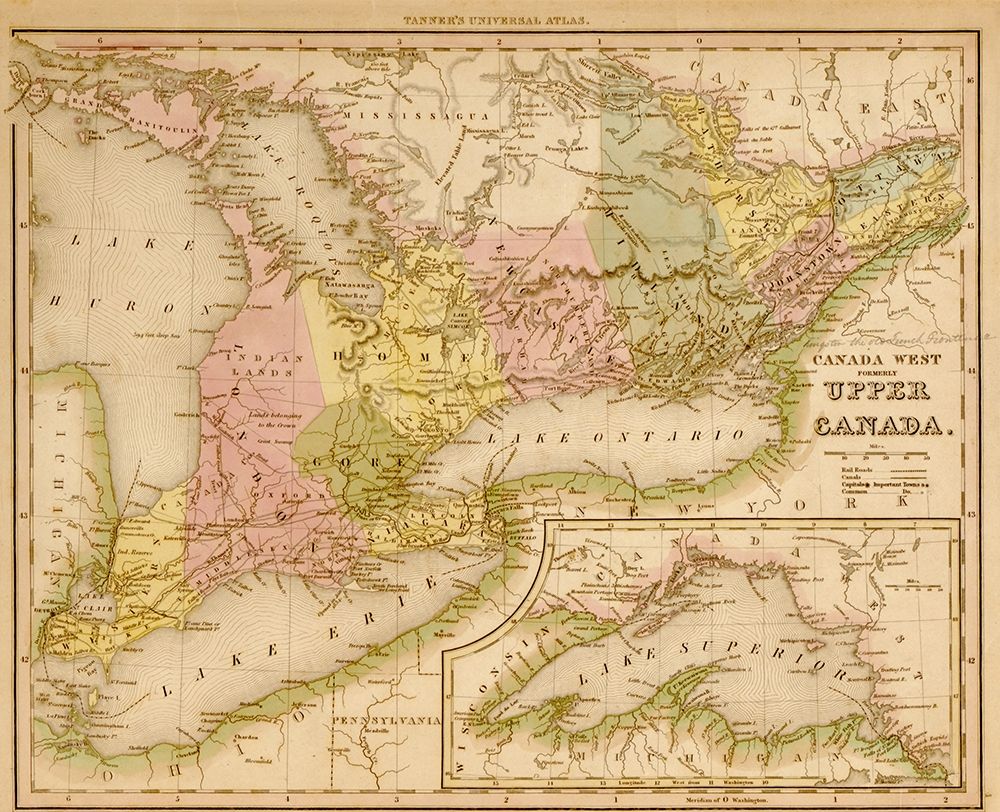 Upper Canada 1844