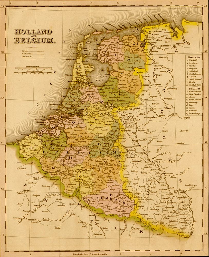 Holland and Belgium 1844