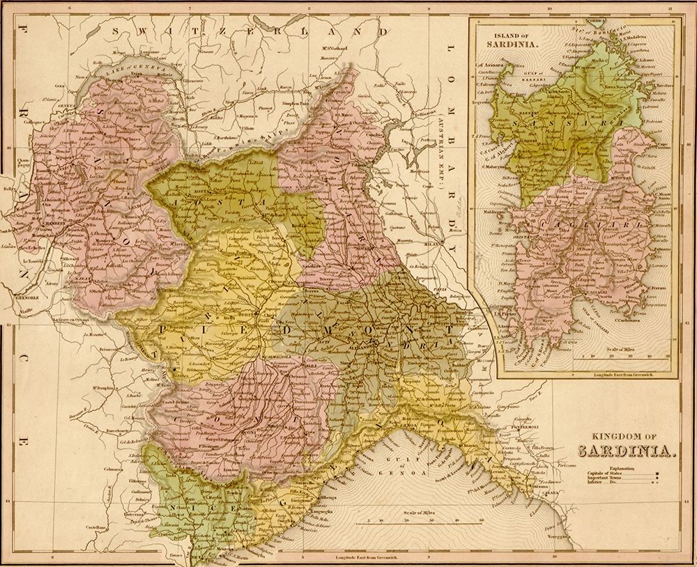 Kingdom of Sardinia 1844
