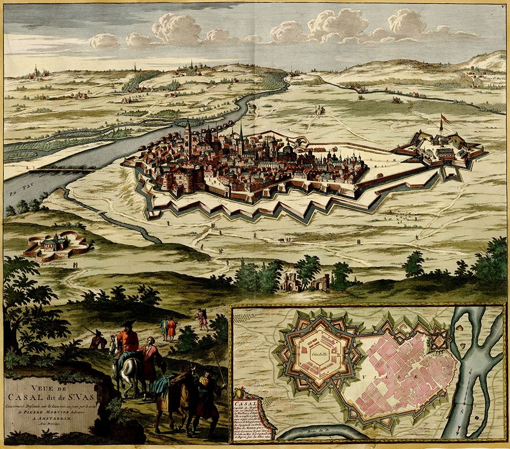 Casal on the Po River 1700