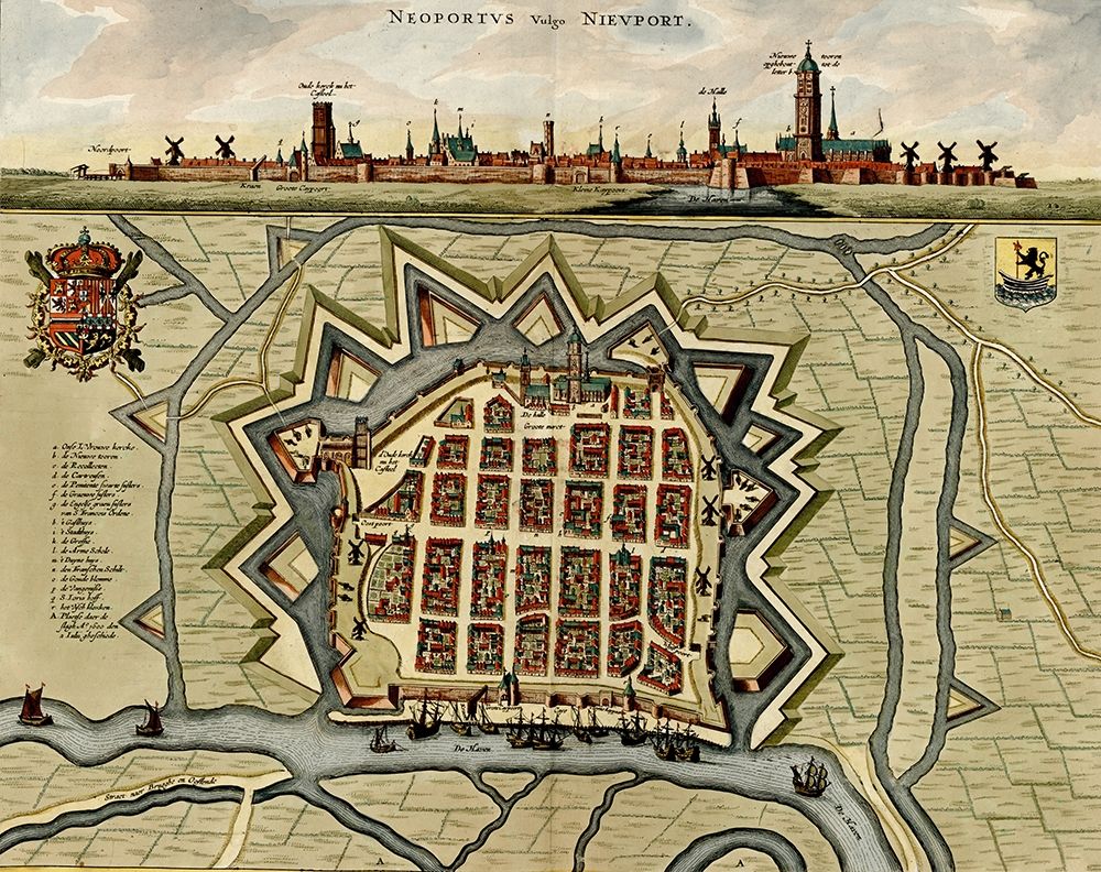 Vauban Defenses on the Narva Estonia 1700