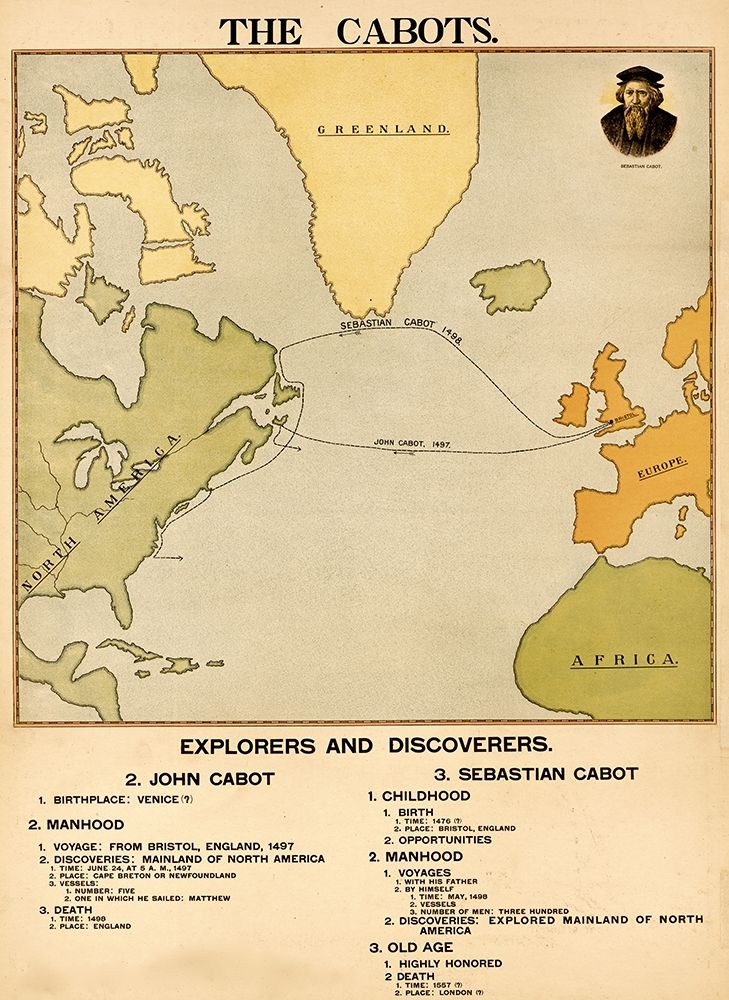 The Voyages of John and Sebastian Cabot