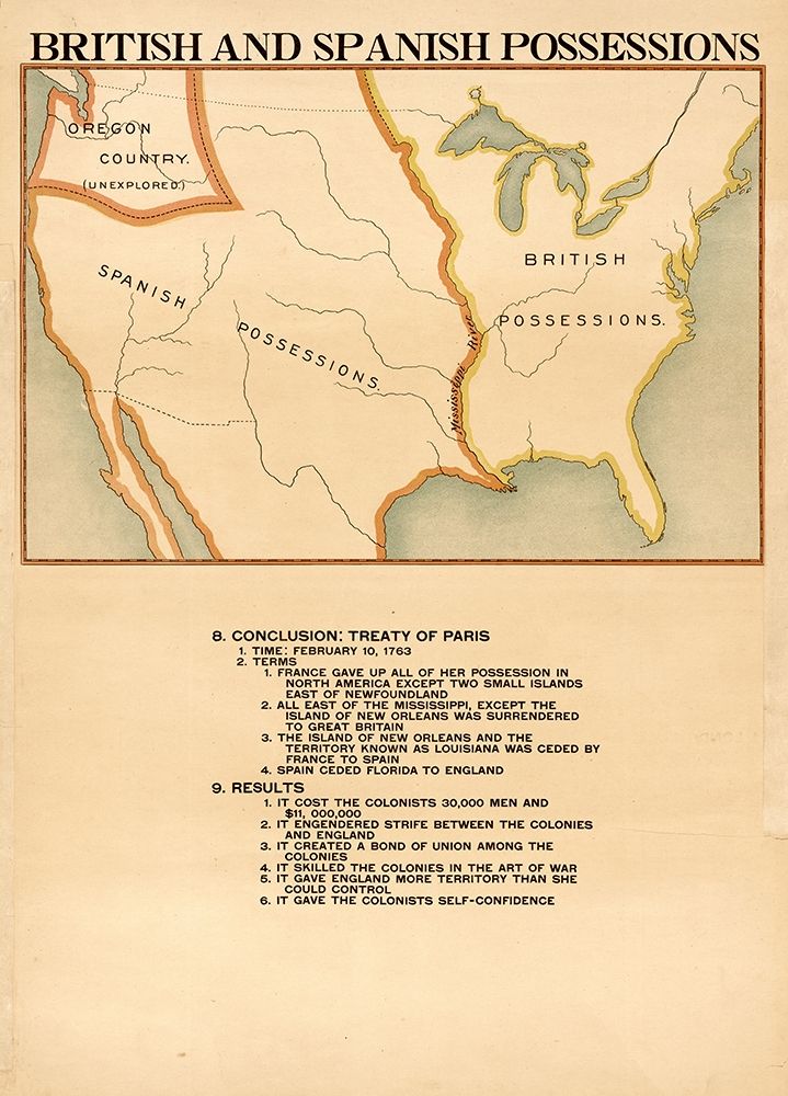 British and Spanish Possessions