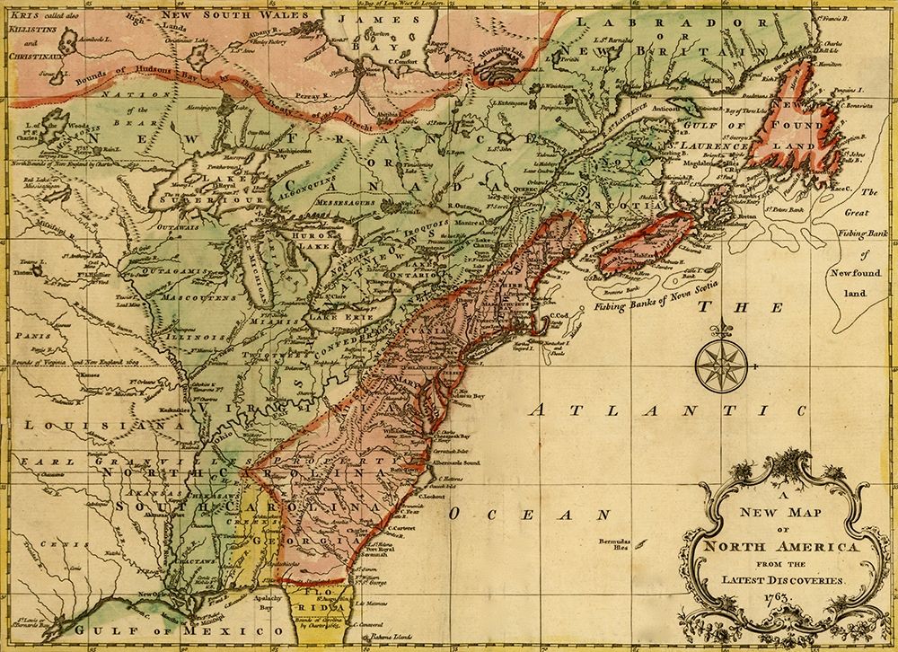 North America 1763