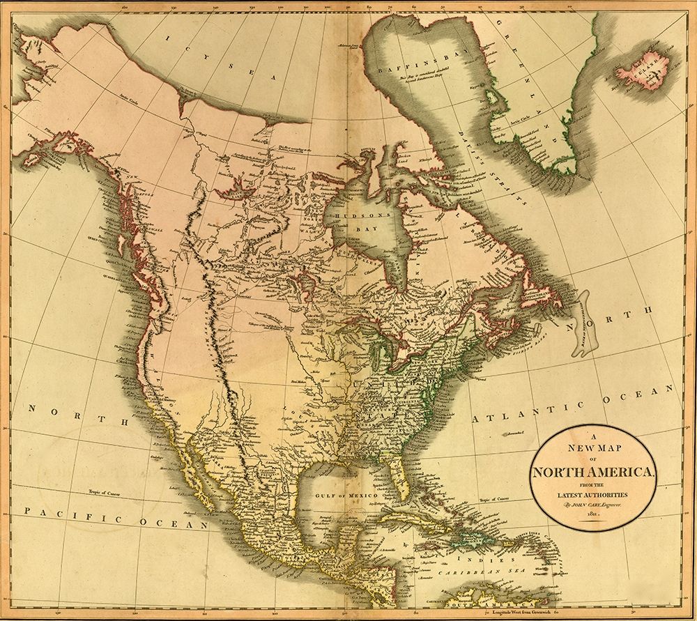 North America 1811