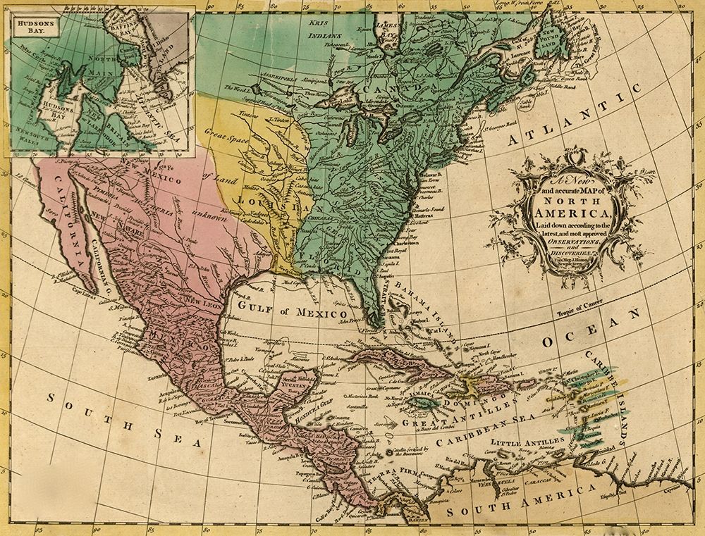 North America 1763