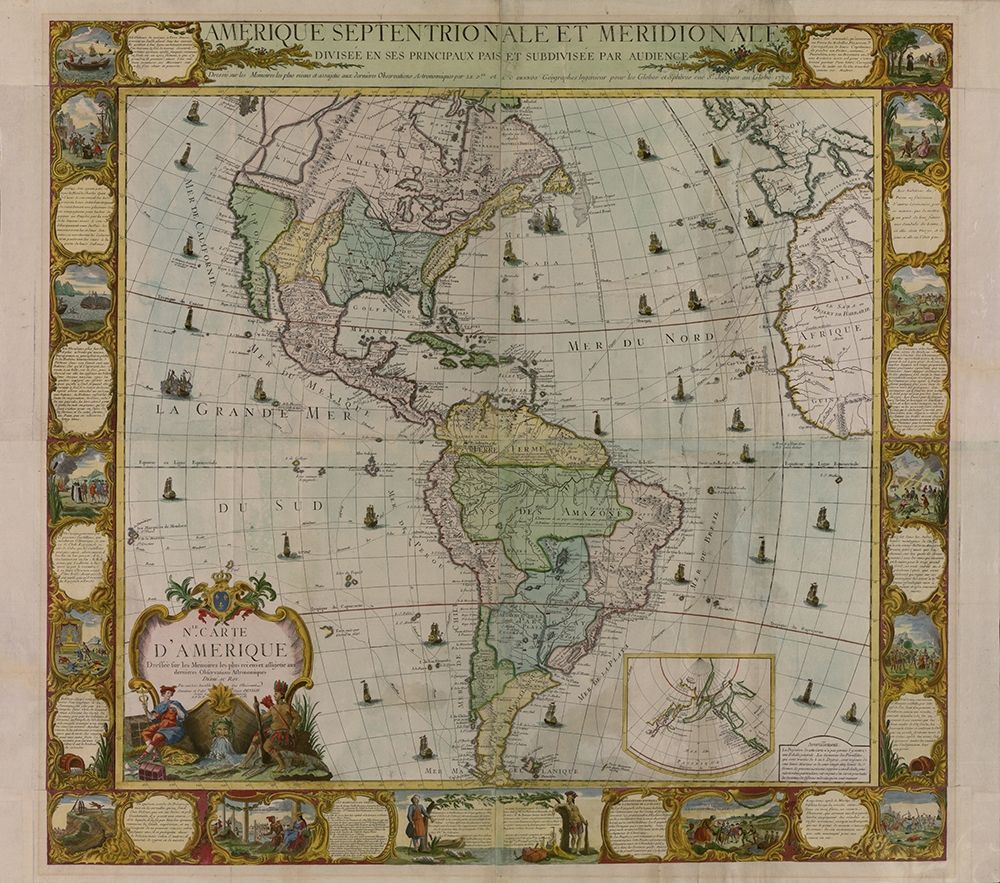 Map of America 1781