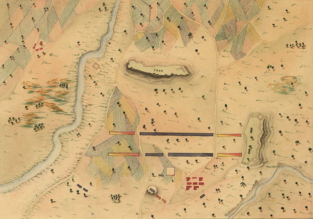 Mexican War Battle Map 1848