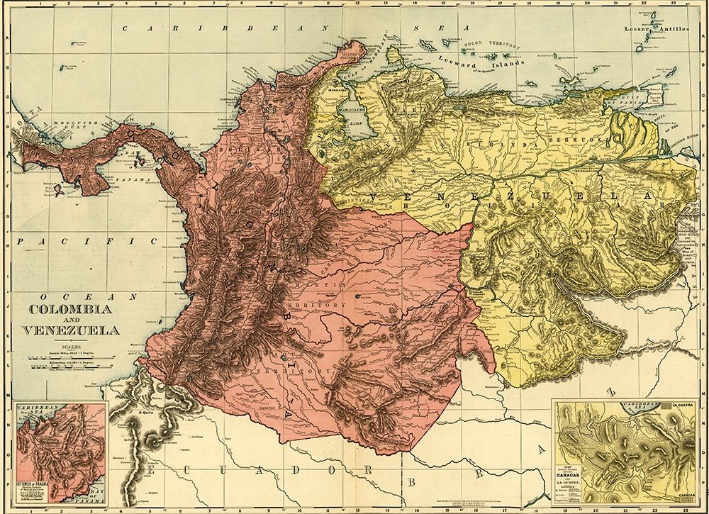 Colombia and Venezuela 1898