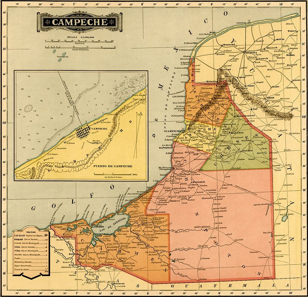 Campeche 1844