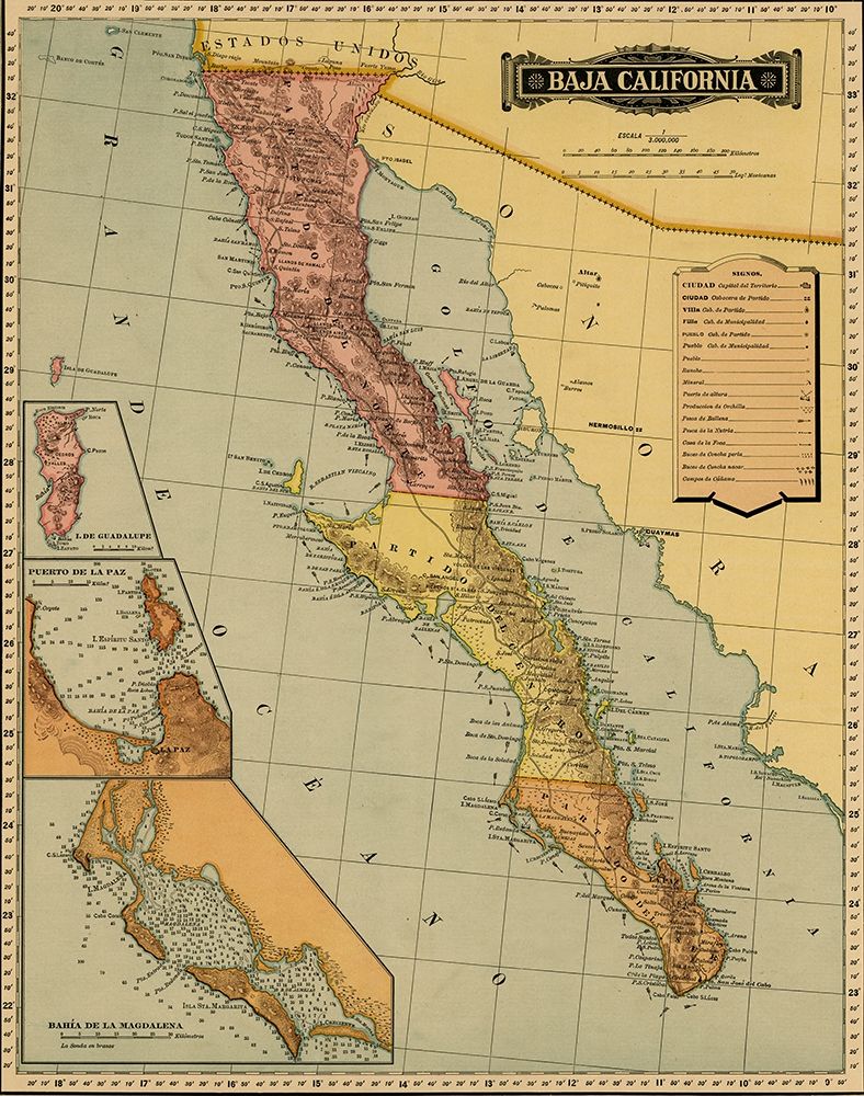Baja California 1844
