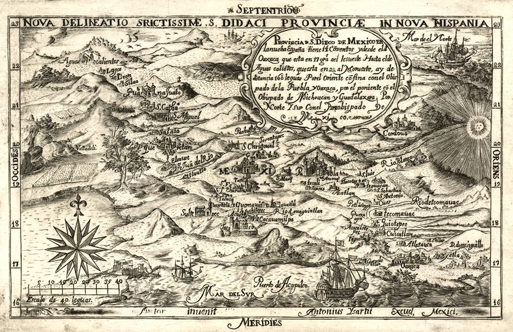 Mexico in 1682 pictorially