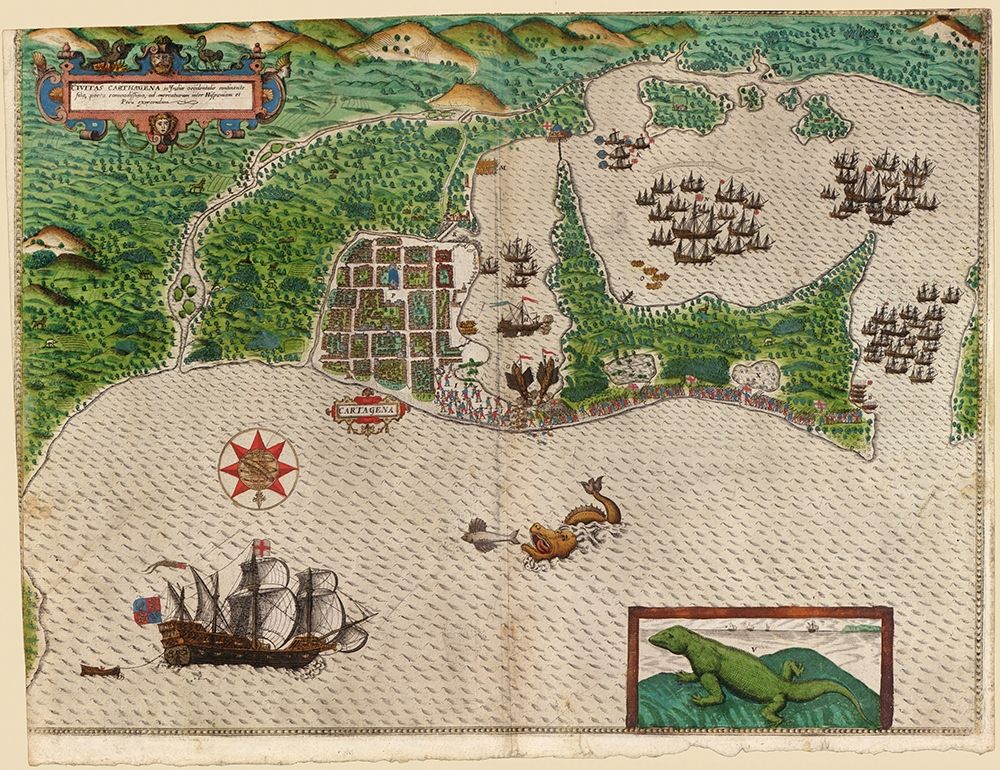 Sir Francis Drakes West Voyage to the West Indies 1589