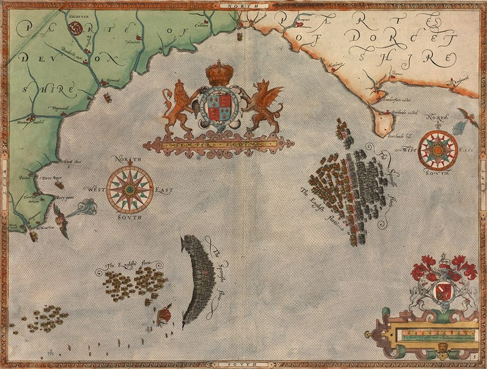 Spanish Expeditions to Invade England 1595