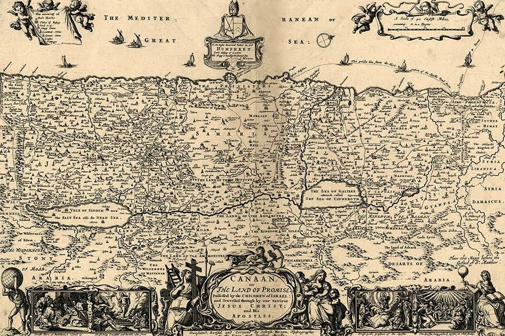 Canaan The Land of Promise 1700