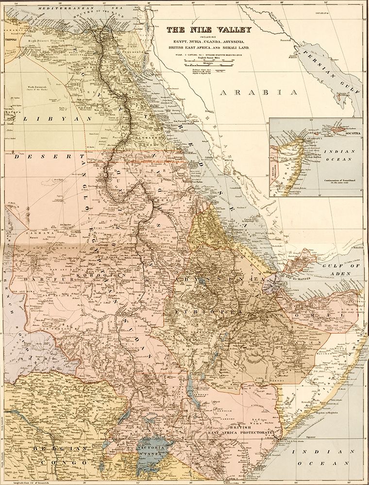 Nile River Valley 1910