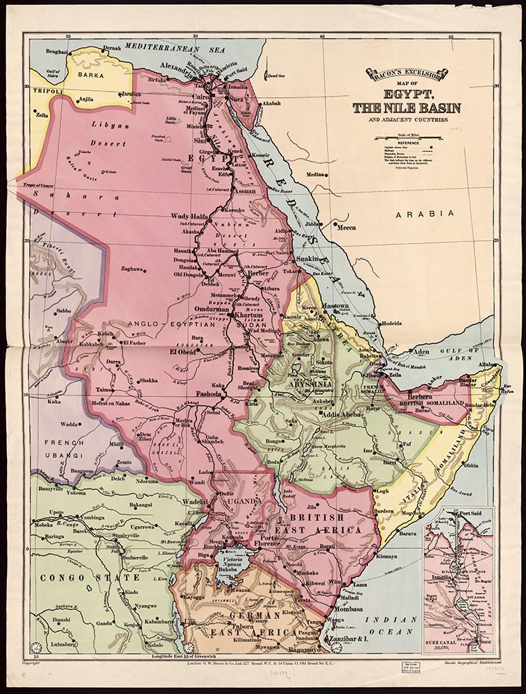 Nile Basin 1916