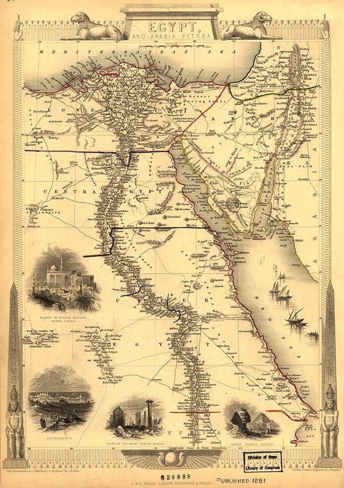Egypt and Arabia Petrea