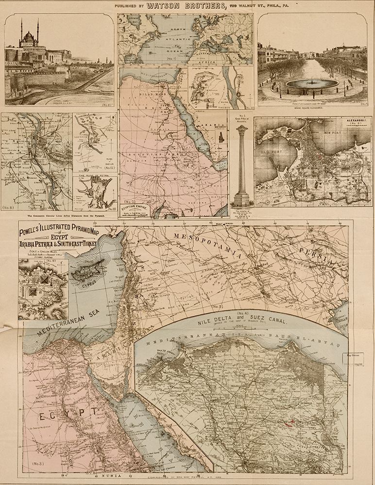 Egypt Arabia PetrÃ¦a and Southeastern Turkey
